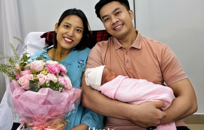 Lựa chọn quê hương để chào đón thiên thần nhỏ